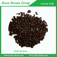 Темно-коричневое DAP 18-46-0 гранулированное удобрение